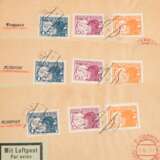 Austria - 13 early airmail covers 1927/30 (Vienna / Berlin, Vienna / Dresden) , plus - photo 2