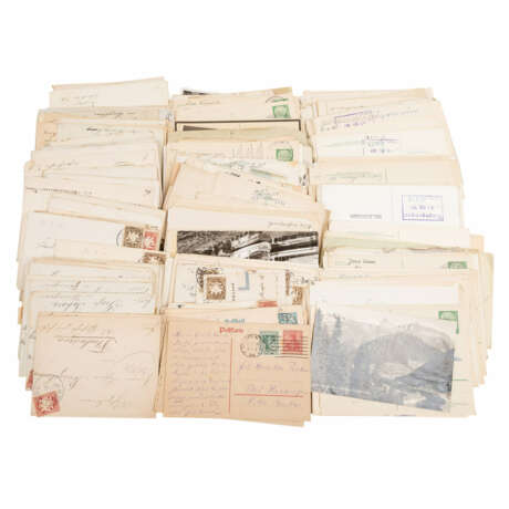 Letter post Germany before 1945 of a few hundred pieces, - фото 1