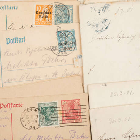 Letter post Germany before 1945 of a few hundred pieces, - фото 4