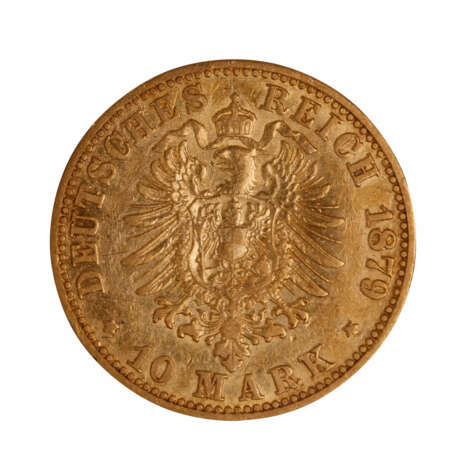 Prussia/GOLD - 10 Mark 1879 A - photo 2