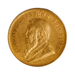 South Africa/GOLD - 1 pound 1898,
