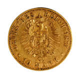 Prussia / GOLD - 10 Mark 1875 C, - фото 2