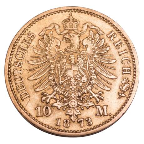 Prussia/GOLD - 10 Mark 1873 A - photo 2