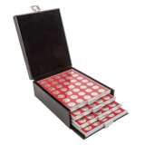 FRG - lockable coin cassette case with 142 x 10 Euro commemorative coins, - фото 1