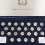 The official GDR commemorative coins, collection in coin case - фото 4