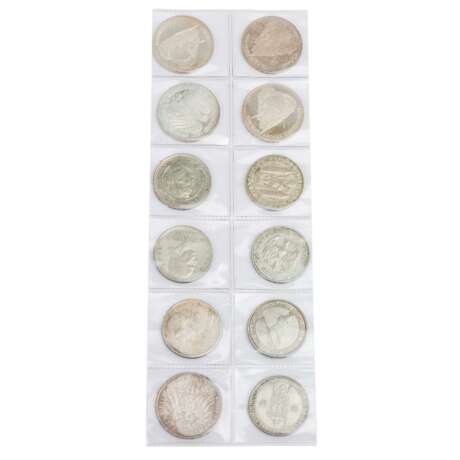 12 coins, including Weimar Republic - photo 1