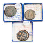 Kingdom of Macedonia / Diadochian empires: Convolute of 18 bronze coins - - photo 2