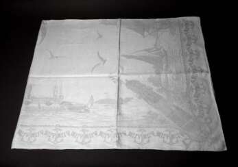 Tischdecke mit maritimem Motiv