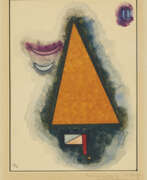 Watercolor Crayon. WASSILY KANDINSKY (1866-1944)
