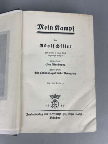 MEIN KAMPF, von Adolf Hitler, 1936 - photo 3