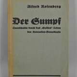 NS Propaganda Literatur: Der Sumpf - Alfred Rosenberg, 1930 - Foto 1