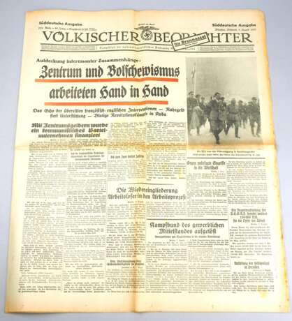 Völkischer Beobachter - Süddeutsche Ausgabe 9.8.1933 - Foto 1