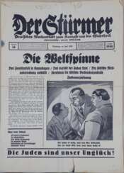 "Der Stürmer" - Die Weltspinne, Nr. 24, Nürnberg Juni 1936