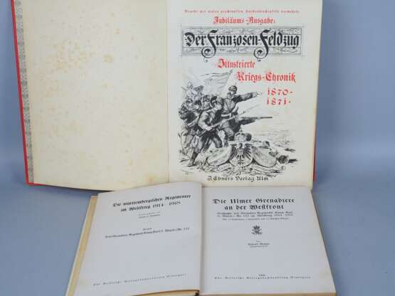 2 Militaria Bücher um 1900 - Foto 2