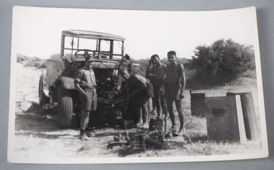 Wehrmacht: Konvolut Afrika & Italien Fotos, Deutsches Afrikakorps - фото 6