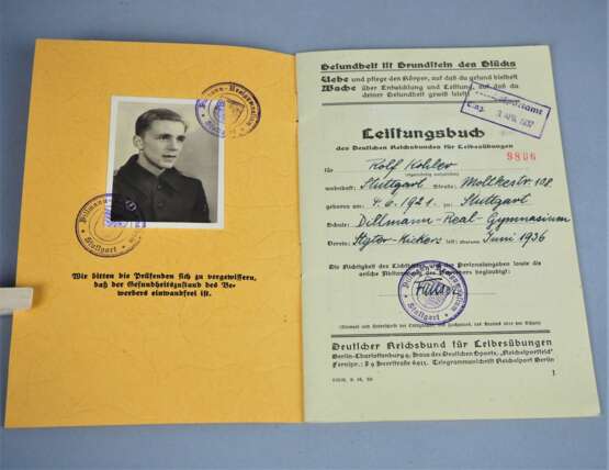 Deutsches Reich: Konvolut Ausweise & Dokumente, zusammengehörig - Foto 4