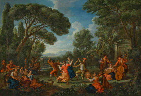 GIOVANNI REDER (ROME 1693-AFTER 1764) AND JAN FRANS VAN BLOEMEN, CALLED L`ORIZZONTE (ANTWERP 1662-1749 ROME) - Foto 4