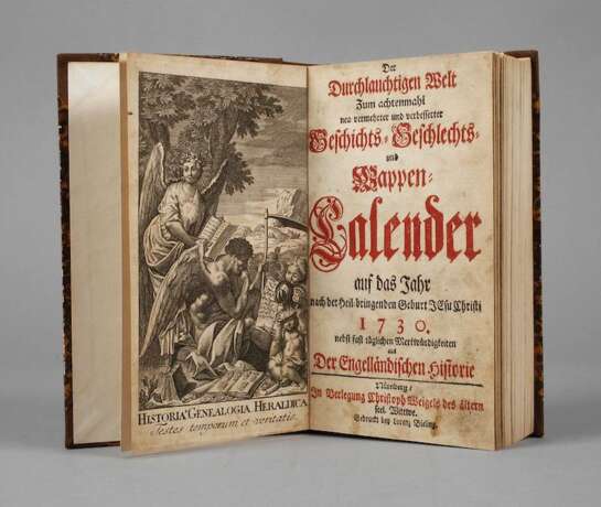 Wappenkalender auf das Jahr 1730 - photo 1