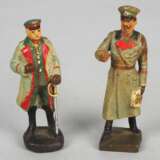 Elastolin & Lineol Figuren - Generalfeldmarschall v. Hindenburg und General - Foto 1