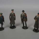 4 große Bleifiguren, SS-Soldaten - Sammleranf. - фото 1