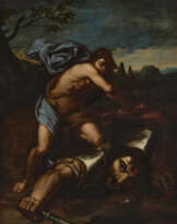 17TH CENTURY FOLLOWER OF MICHELANGELO MERISI DA CARAVAGGIO