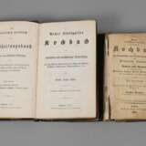 Zwei Kochbücher um 1870 - photo 1