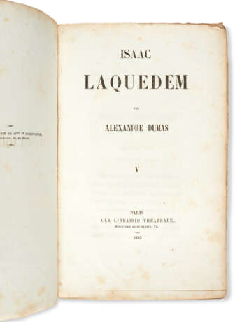 DUMAS, Alexandre (1802-1870) - photo 1