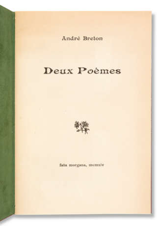 BRETON, André (1896-1966) - photo 2