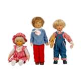 KÄTHE KRUSE 3-piece set of dolls, 1980s and 90s - фото 2