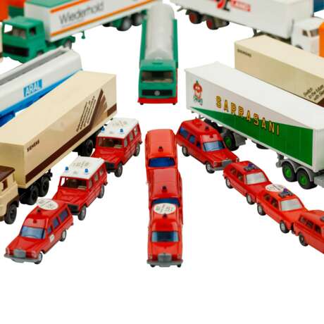 WIKING convolute of approx. 100 model vehicles in scale 1:87 - фото 2