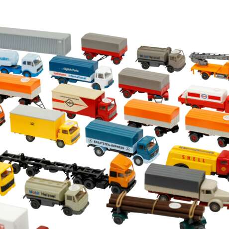 WIKING convolute of approx. 100 model vehicles in scale 1:87 - фото 4