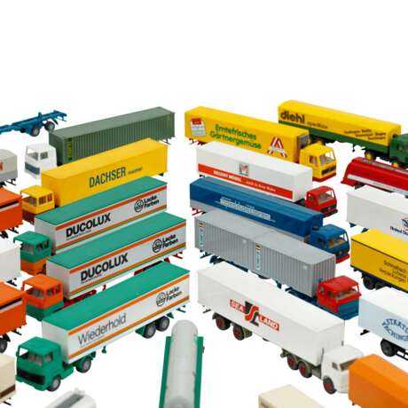 WIKING convolute of approx. 100 model vehicles in scale 1:87 - фото 5