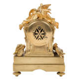 FIREPLACE CLOCK WITH TURTLE DOVES, - photo 4