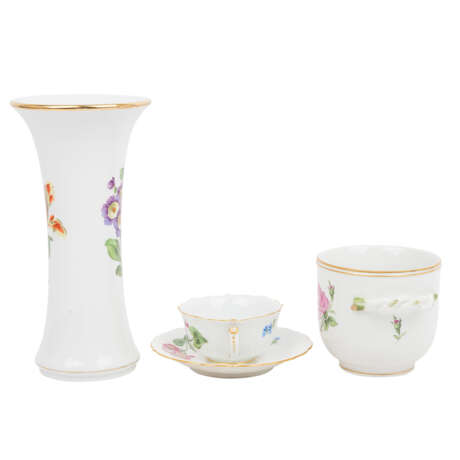 MEISSEN 3-piece set, 1st and 2nd choice, from 1924: - photo 2