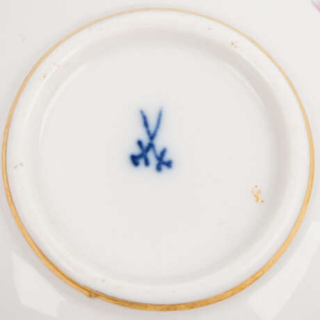 MEISSEN 47-piece coffee and dinner service 'Streublümchen', mostly 1st choice, 19th/20th c. - Foto 7