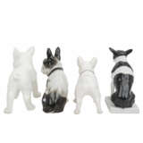 Set of 4 bulldogs, 20th c.: - Foto 3