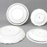 MEISSEN 4-piece set of plates and bowls, 19th/20th century, - photo 4