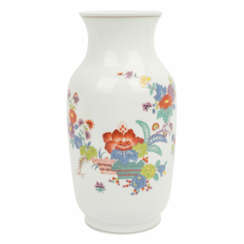 MEISSEN large vase 'Indian sheaf and flower painting', 1st choice, 20th c.