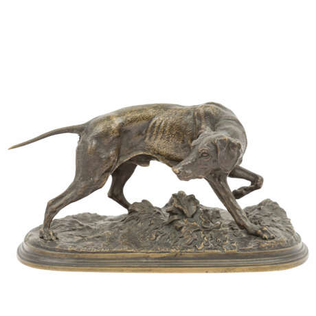 MÊNE, PIERRE-JULES (1810-1879), "Hunting Dog", - Foto 1