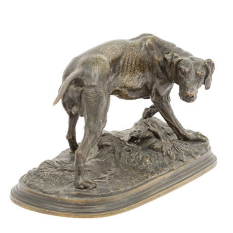 MÊNE, PIERRE-JULES (1810-1879), "Hunting Dog", - Foto 6