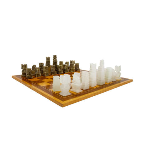 Agate chess set. MEXICO. - фото 2