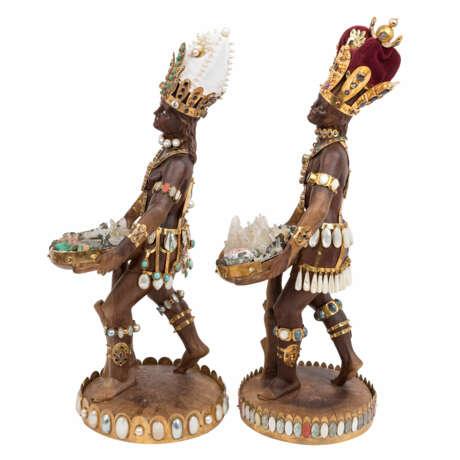 Pair of extraordinary sculptures. SOUTH AMERICA, 20th c.: - photo 2