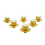 Famille jaune tea set for 6 persons. CHINA, 20th c., - Foto 4