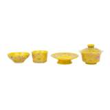 Famille jaune tea set for 6 persons. CHINA, 20th c., - фото 5