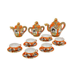 Tea set 'DRAGON CHINA' for 6 persons:
