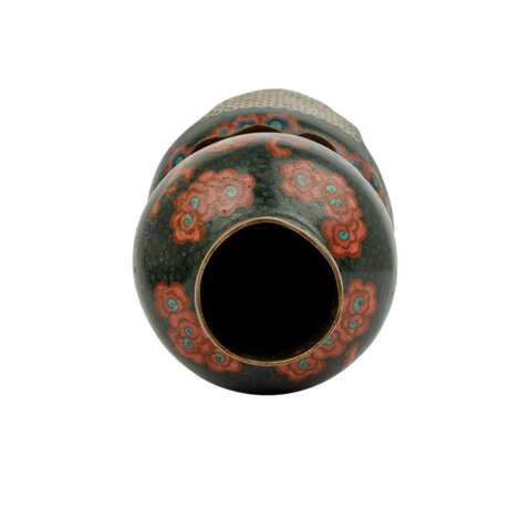 Unusual cloisonnÃ© vase. CHINA, Qing Dynasty - фото 14