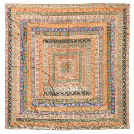 Banarasi' bedspread. INDIA, 20th century, ca. 267x264 cm. - фото 1