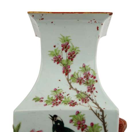 Square vase. CHINA, Qing Dynasty (1644-1912) - photo 3