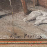 PAINTER/IN 19th/20th c., "Painter at the drawing table in the studio", - photo 3