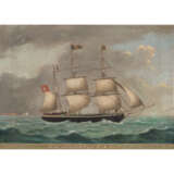 PETERSEN, LORENZ (1803-1870), Captain's picture "Alida led by Capt. H. A. Klein", 1848, - Foto 1